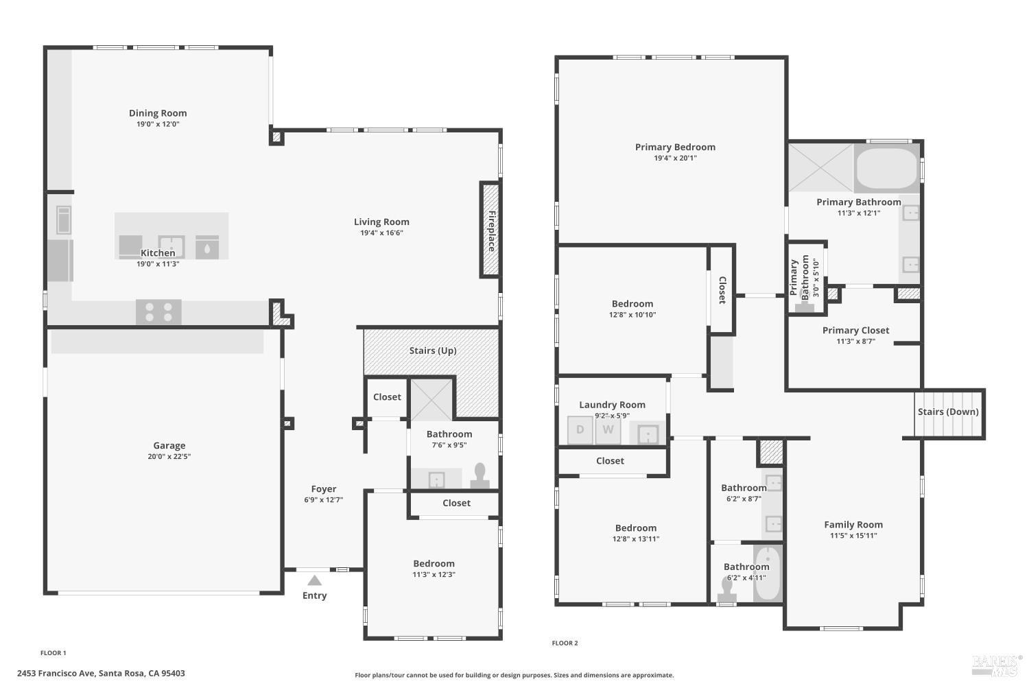 Detail Gallery Image 56 of 56 For 2453 Francisco Ave, Santa Rosa,  CA 95403 - 4 Beds | 3 Baths