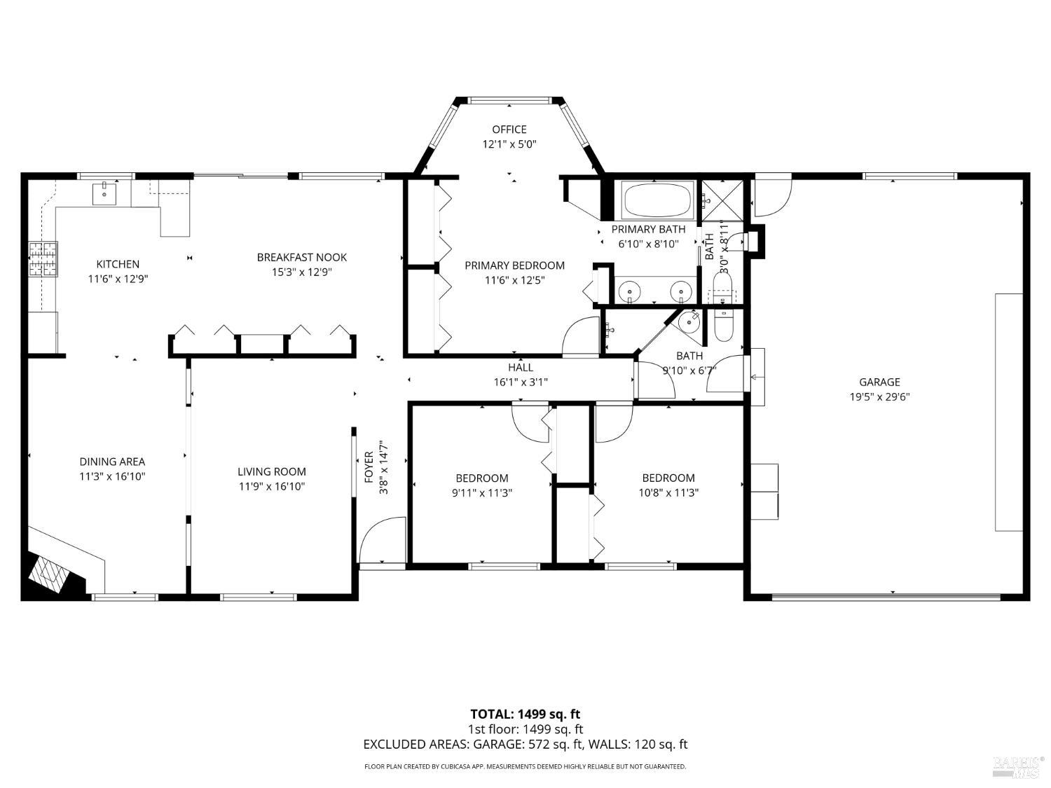 Detail Gallery Image 25 of 26 For 2272 W Park Ave, Napa,  CA 94558 - 3 Beds | 2 Baths