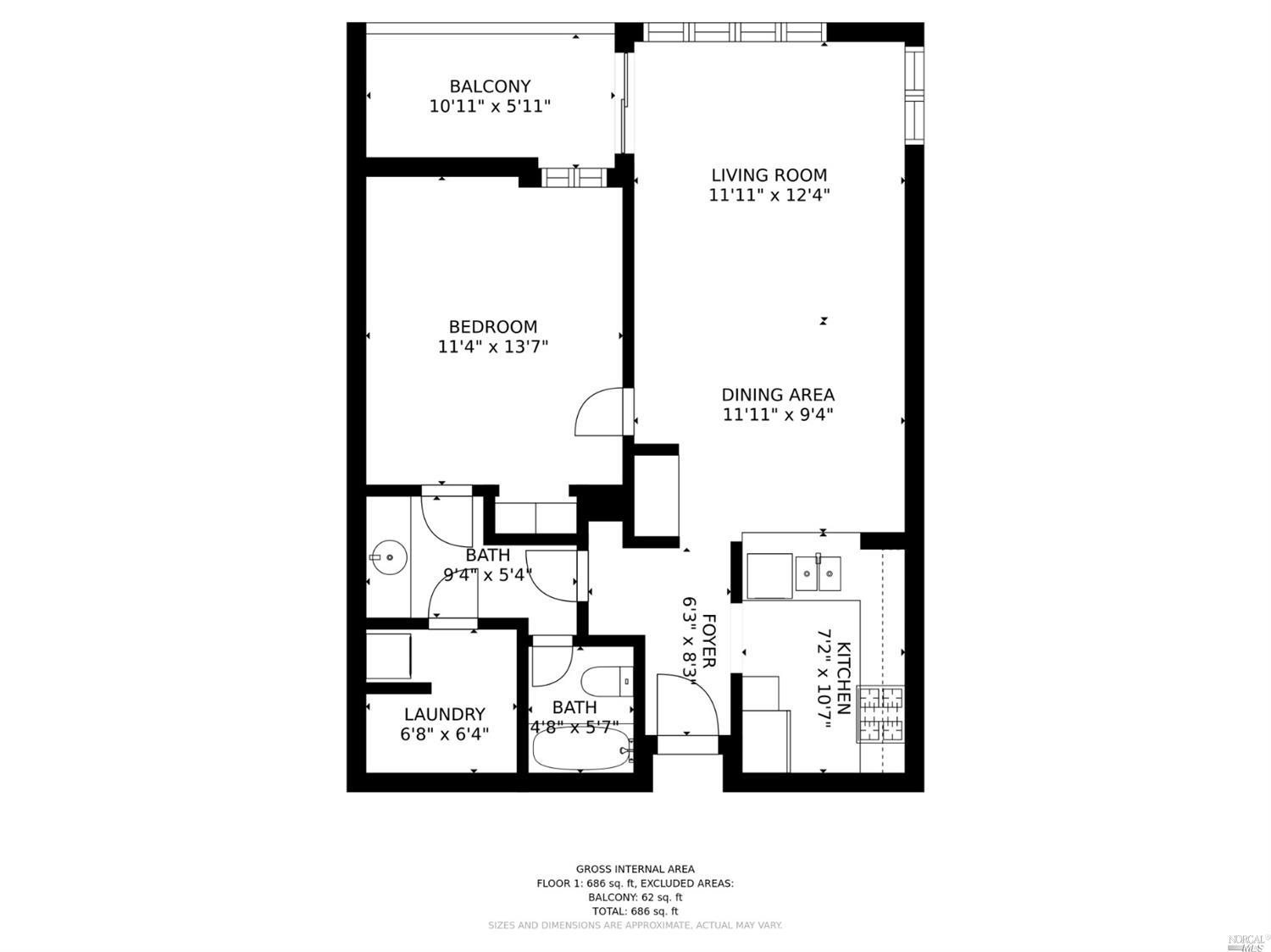 Detail Gallery Image 32 of 48 For 621 Larkspur Plaza Dr, Larkspur,  CA 94939 - 1 Beds | 1 Baths