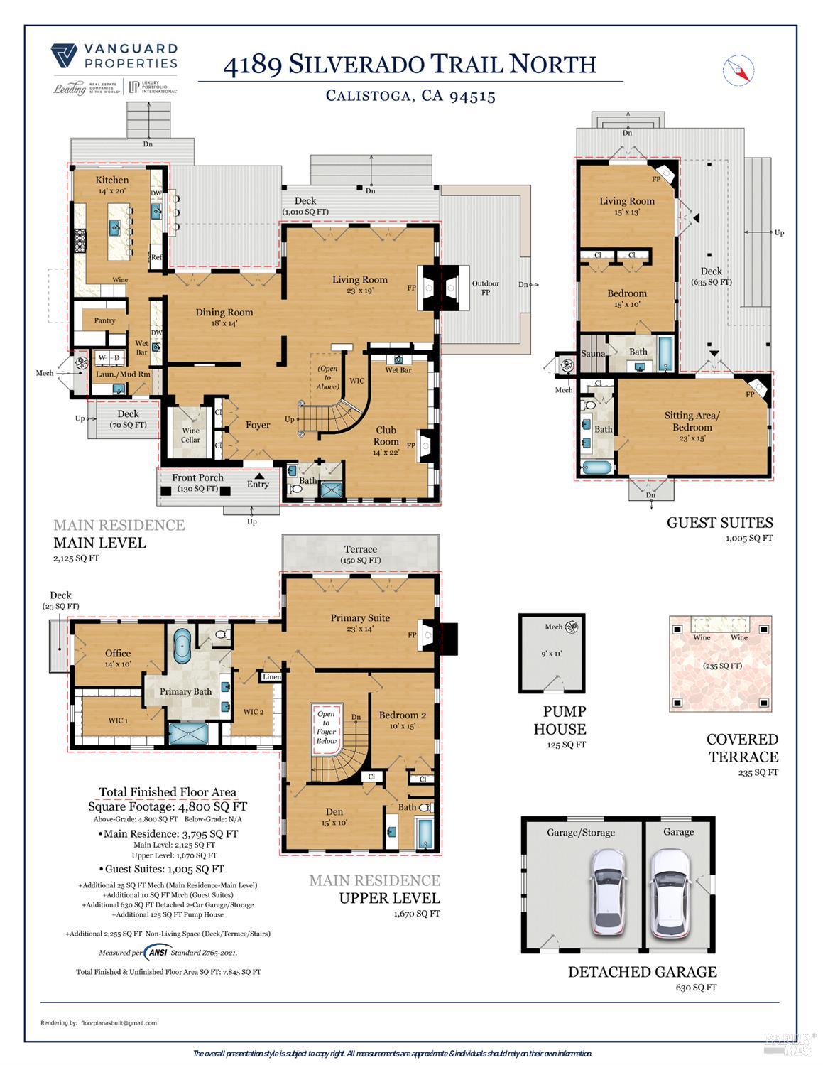 Detail Gallery Image 63 of 63 For 4189 Silverado Trl, Calistoga,  CA 94515 - 4 Beds | 5 Baths