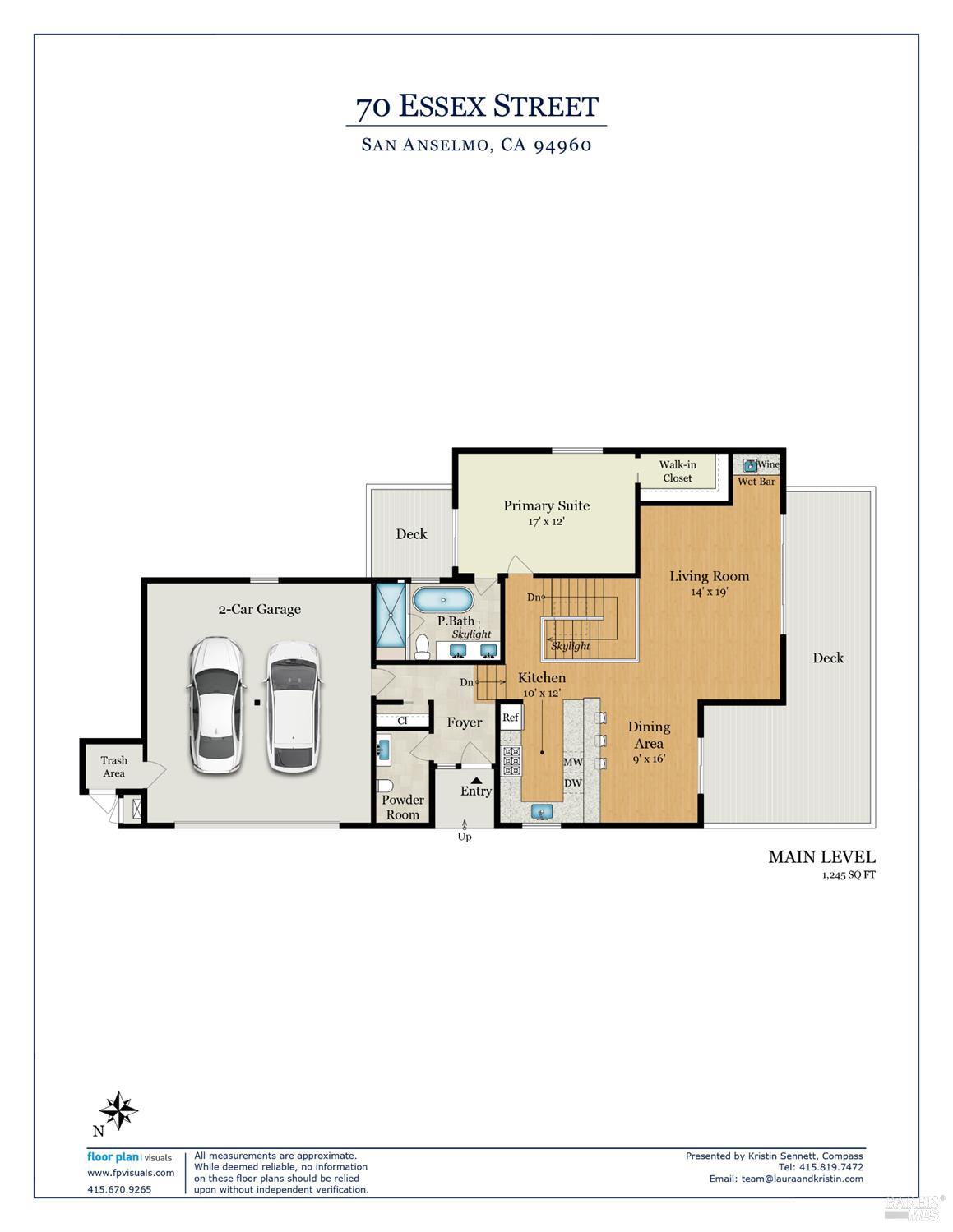 Detail Gallery Image 34 of 35 For 70 Essex St, San Anselmo,  CA 94960 - 3 Beds | 2/1 Baths