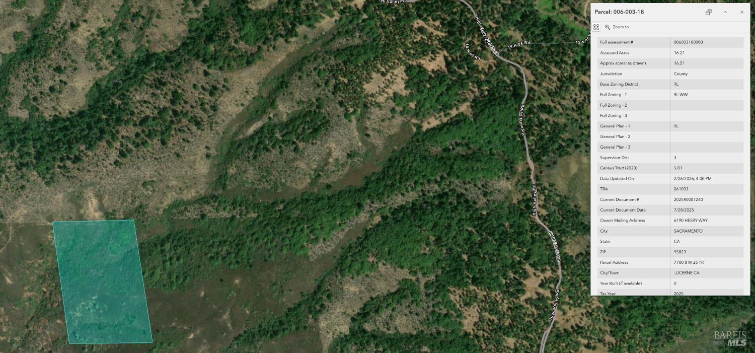 Detail Gallery Image 4 of 18 For 7700 8 W 25 Trl, Lucerne,  CA 95458 - – Beds | – Baths