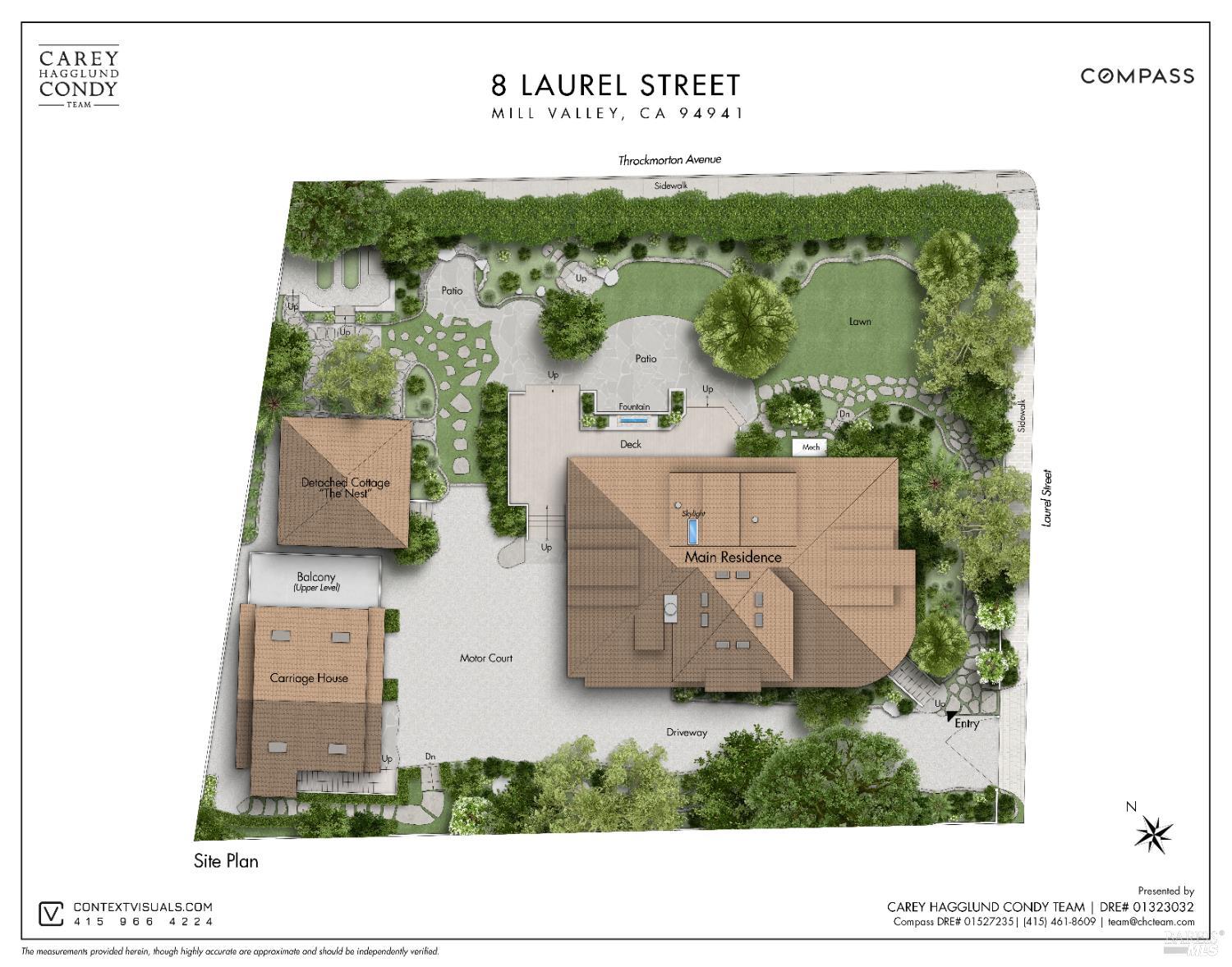 Detail Gallery Image 42 of 45 For 8 Laurel St, Mill Valley,  CA 94941 - 6 Beds | 4/1 Baths