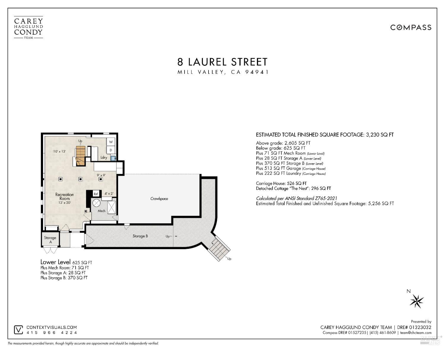 Detail Gallery Image 44 of 45 For 8 Laurel St, Mill Valley,  CA 94941 - 6 Beds | 4/1 Baths