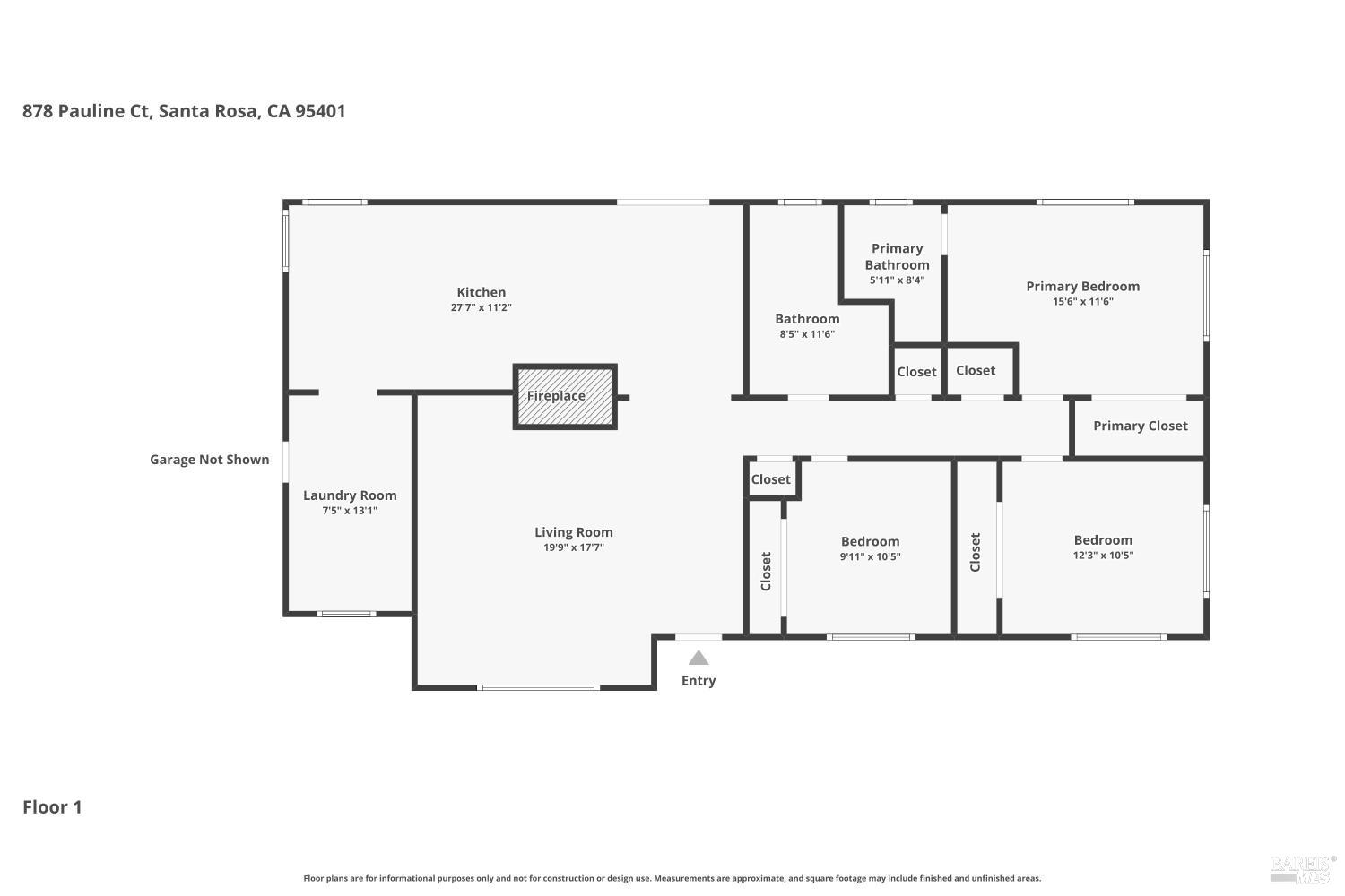 Detail Gallery Image 31 of 35 For 878 Pauline Ct, Santa Rosa,  CA 95401 - 3 Beds | 2 Baths