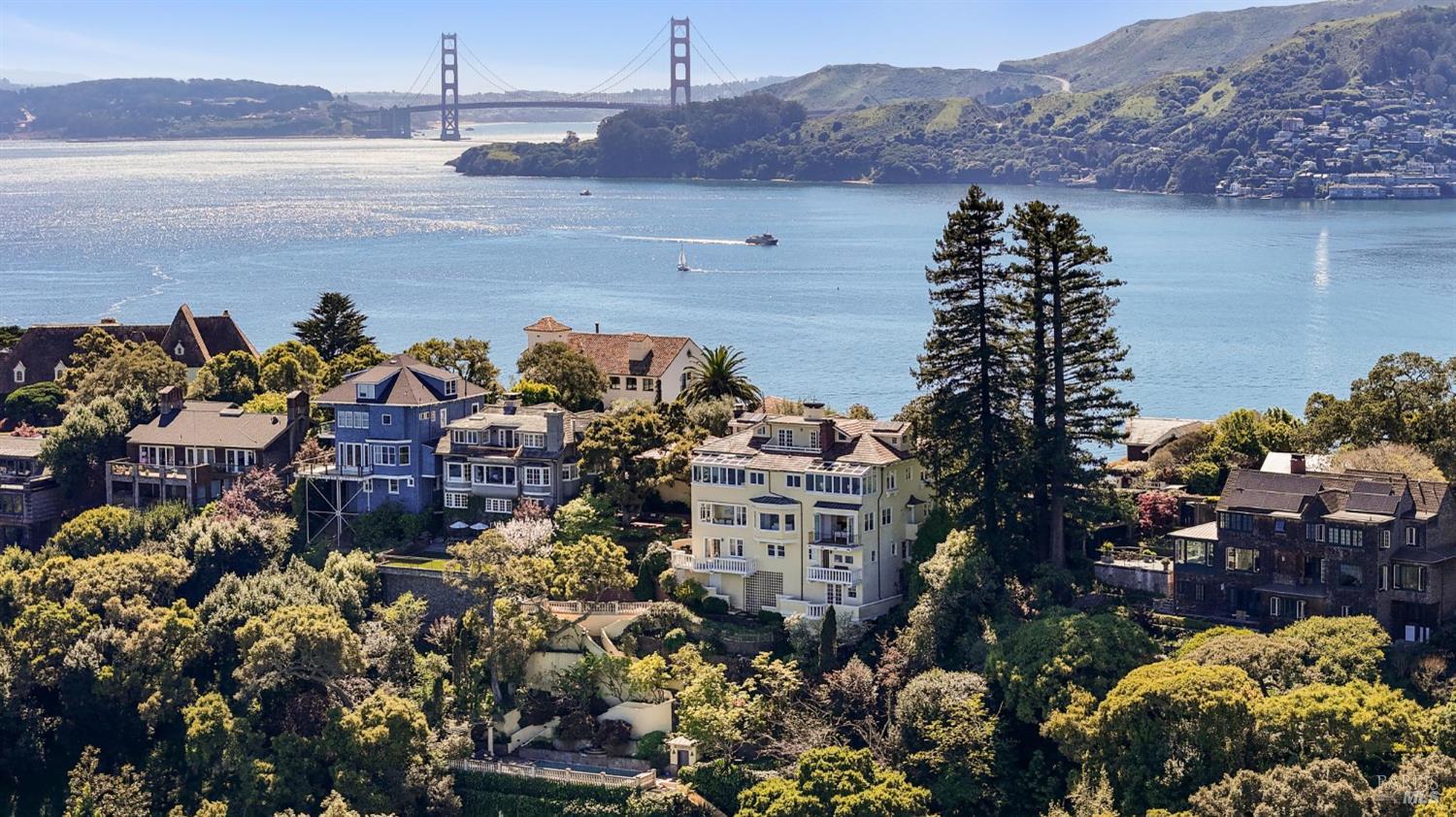 Detail Gallery Image 90 of 94 For 308 Golden Gate Ave, Belvedere,  CA 94920 - 8 Beds | 7/2 Baths