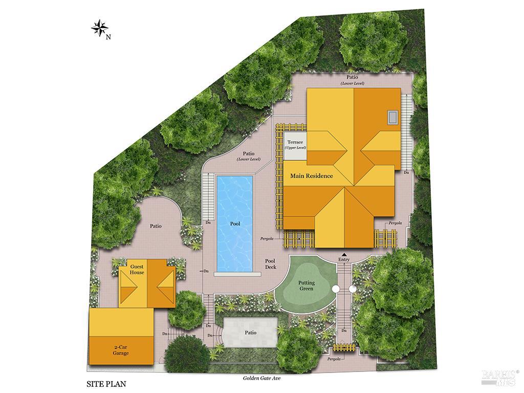 Detail Gallery Image 60 of 60 For 335 Golden Gate Ave, Belvedere,  CA 94920 - 4 Beds | 4/1 Baths