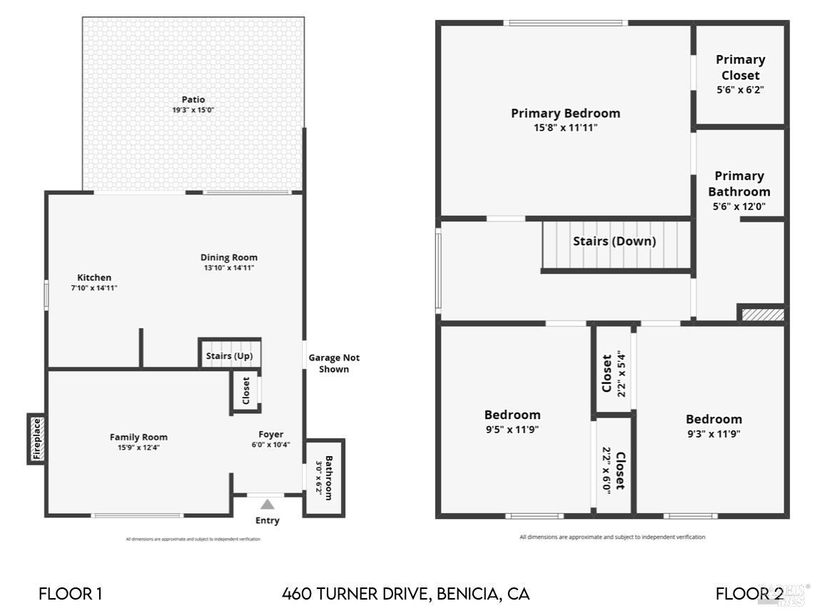 Detail Gallery Image 5 of 36 For 460 Turner Dr, Benicia,  CA 94510 - 3 Beds | 1/1 Baths