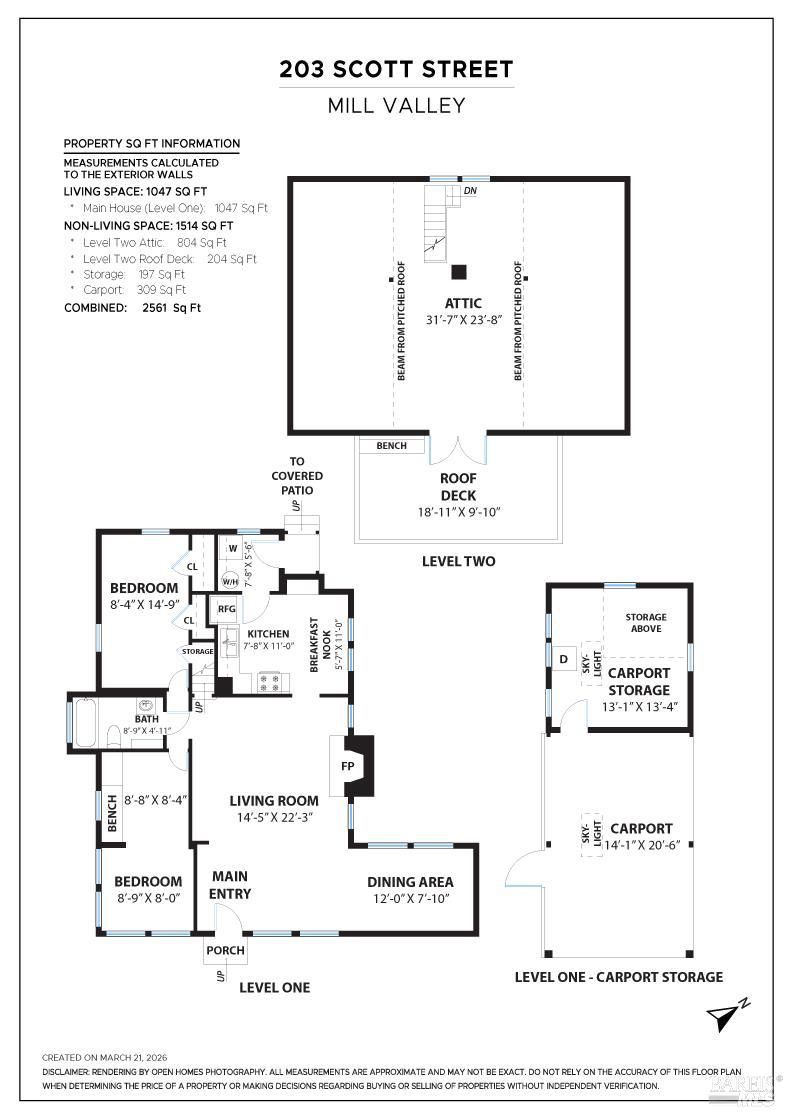 Detail Gallery Image 32 of 34 For 203 Scott St, Mill Valley,  CA 94941 - 3 Beds | 1 Baths