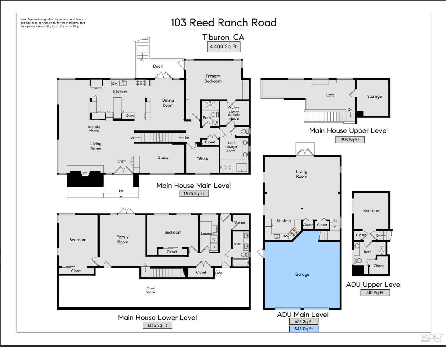 Detail Gallery Image 88 of 89 For 103 Reed Ranch Rd, Tiburon,  CA 94920 - 5 Beds | 4 Baths