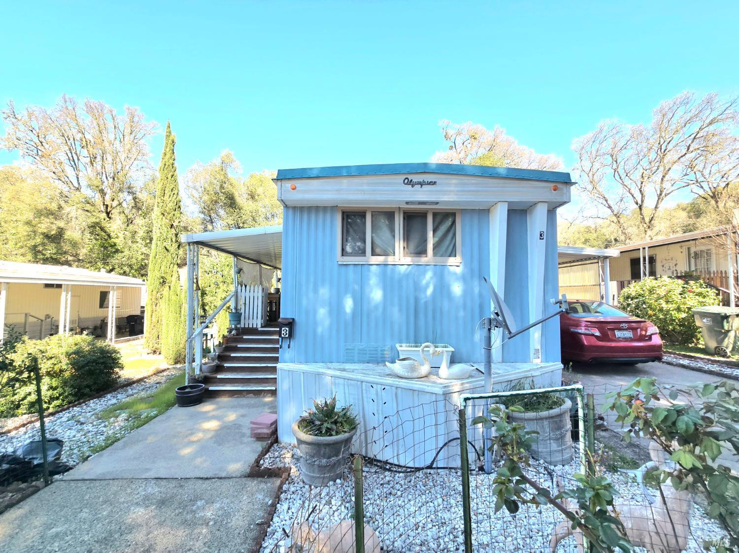 Detail Gallery Image 2 of 15 For 10755 Mobile Village Way 3, Willits,  CA 95490 - 2 Beds | 1/1 Baths