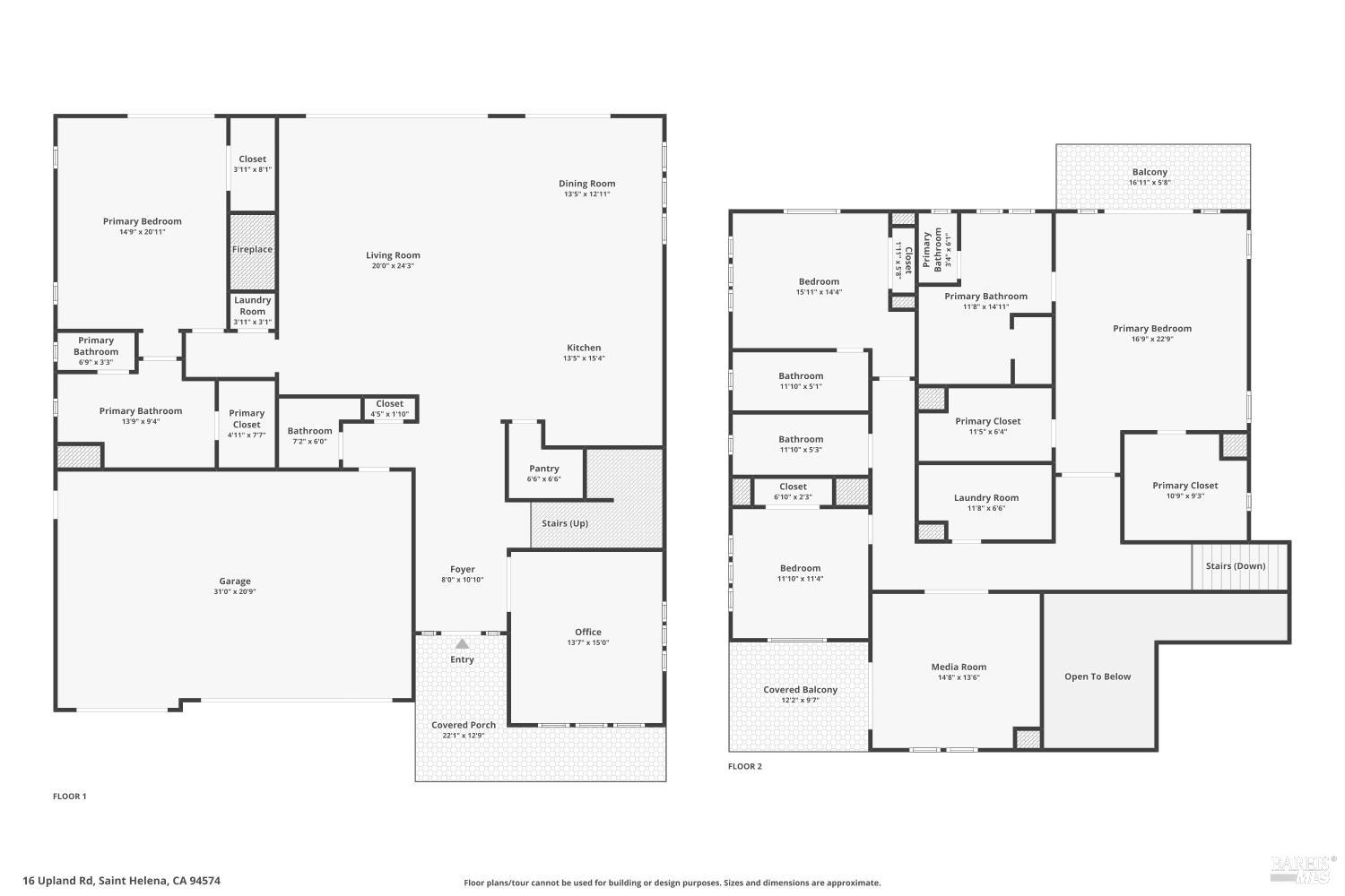 Detail Gallery Image 92 of 92 For 16 Upland Rd, Saint Helena,  CA 94574 - 4 Beds | 4/2 Baths