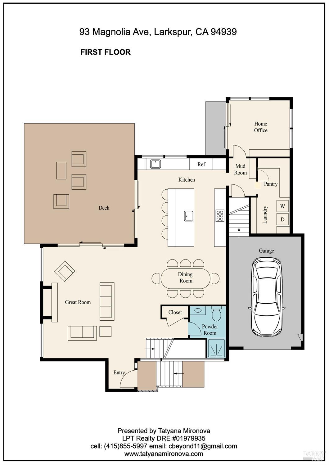 Detail Gallery Image 86 of 88 For 93 Magnolia Ave, Larkspur,  CA 94939 - 3 Beds | 3 Baths