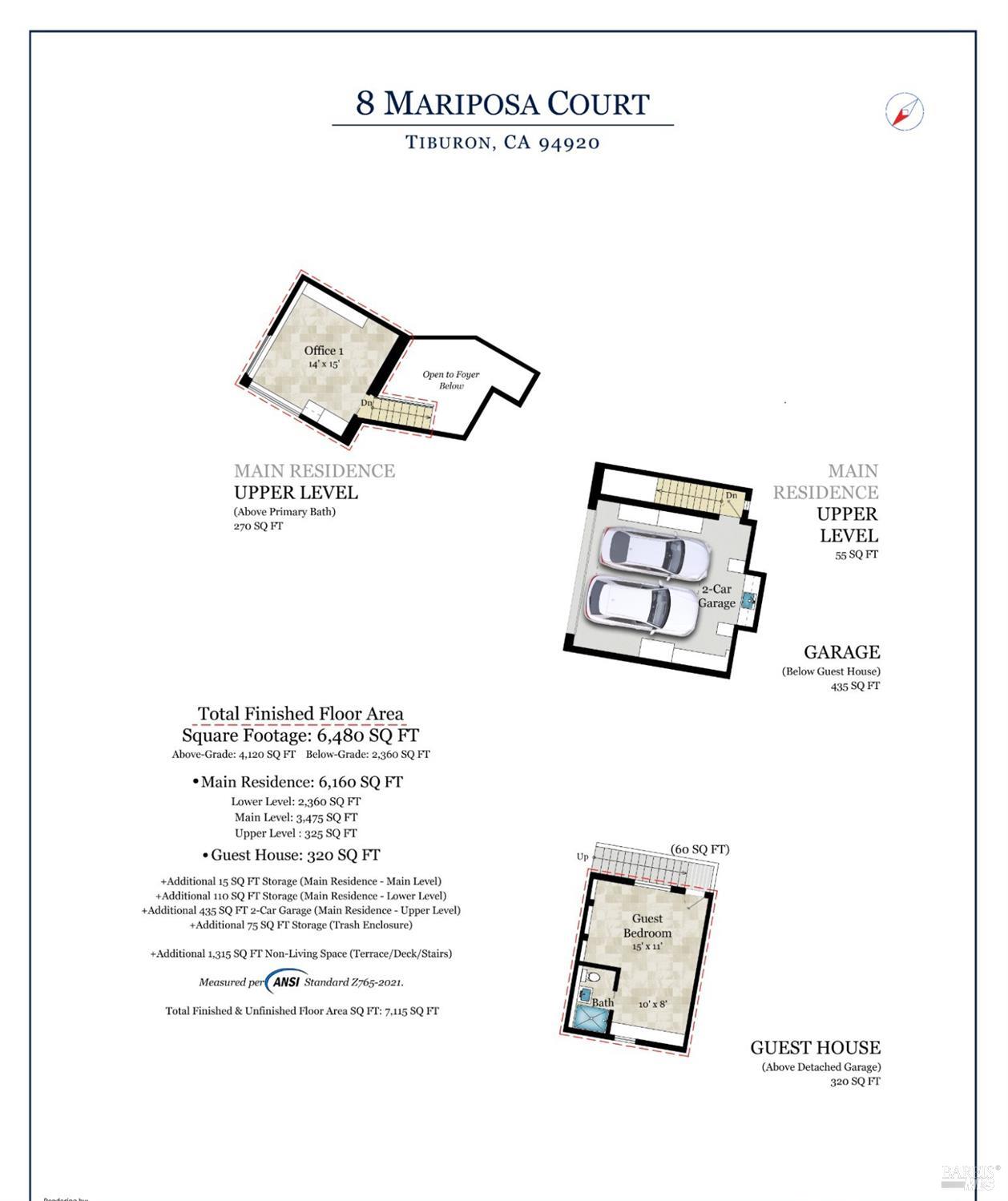 Detail Gallery Image 61 of 69 For 8 Mariposa Ct, Tiburon,  CA 94920 - 4 Beds | 5/2 Baths