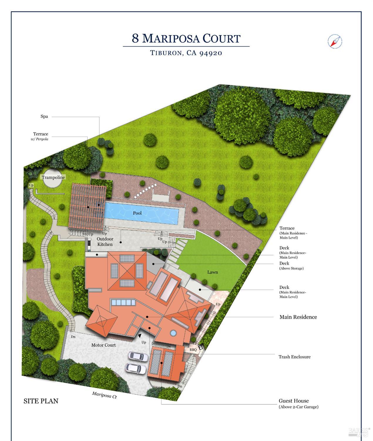 Detail Gallery Image 59 of 69 For 8 Mariposa Ct, Tiburon,  CA 94920 - 4 Beds | 5/2 Baths