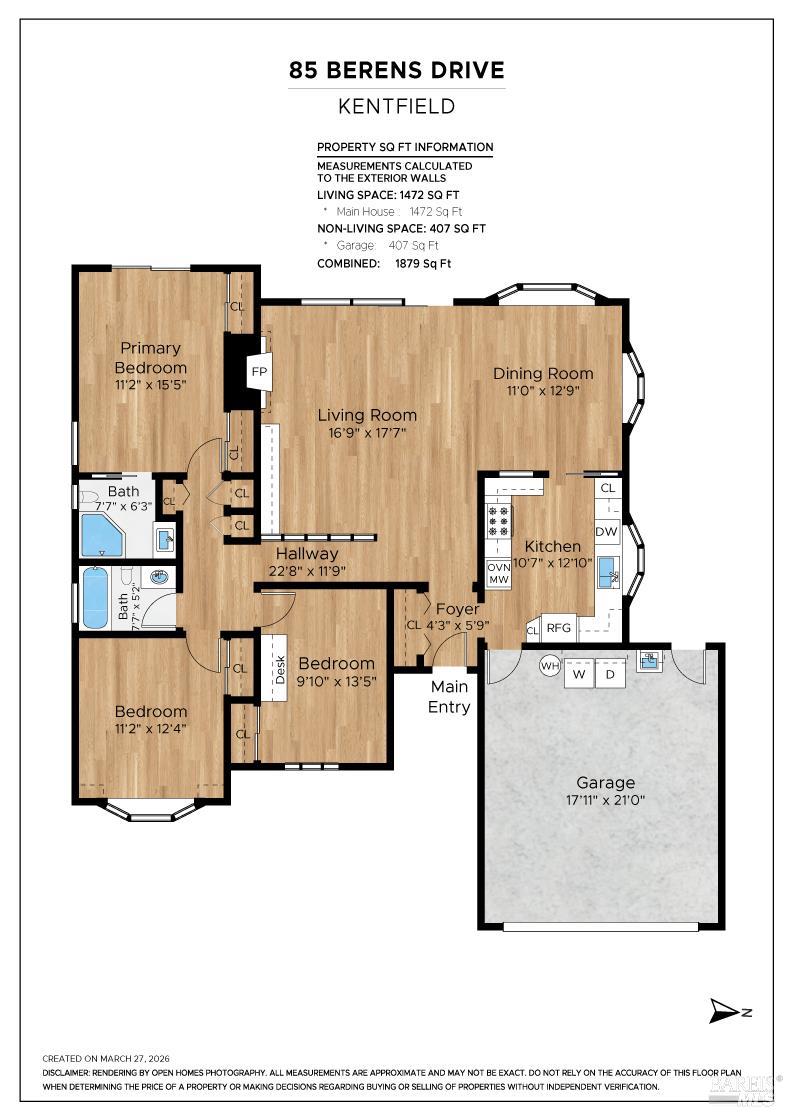 Detail Gallery Image 58 of 62 For 85 Berens Dr, Kentfield,  CA 94904 - 3 Beds | 2 Baths