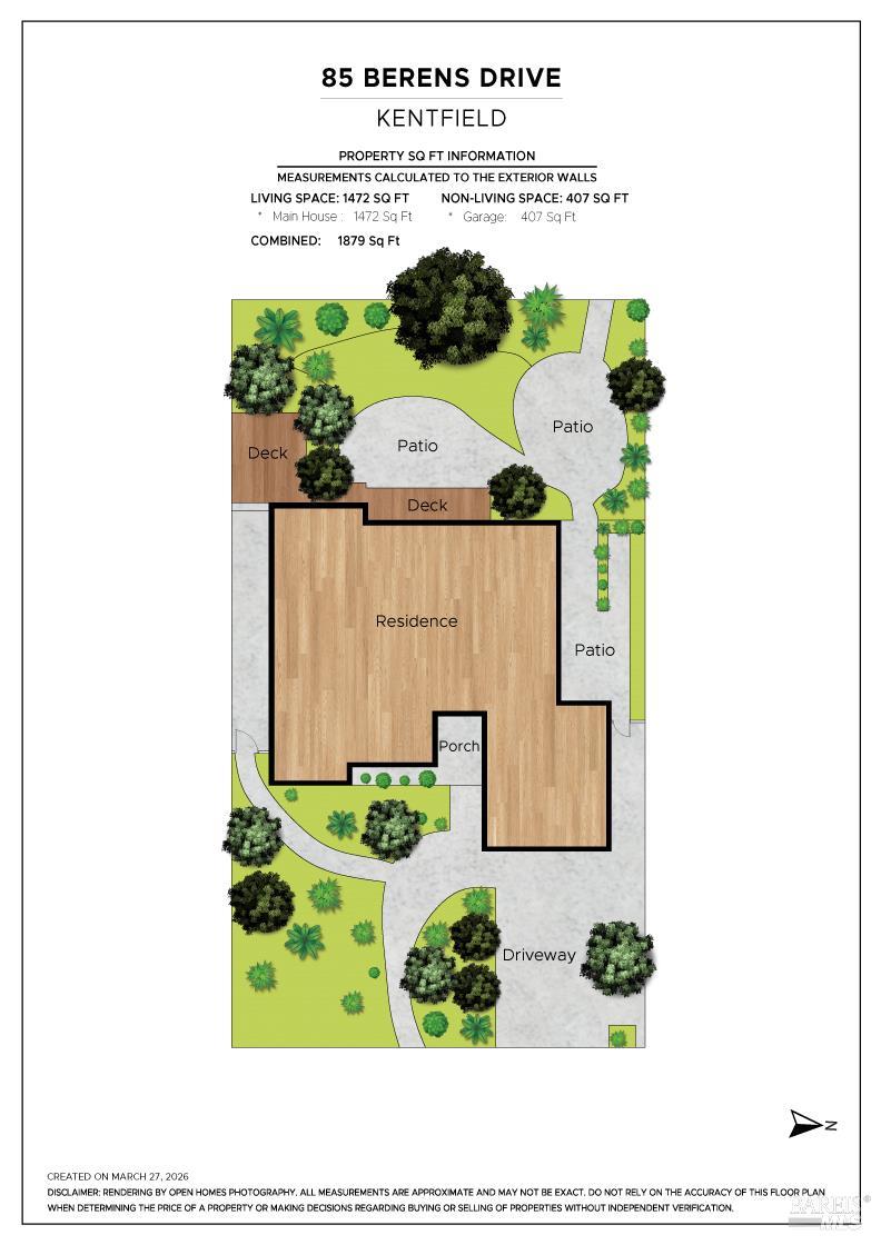 Detail Gallery Image 59 of 62 For 85 Berens Dr, Kentfield,  CA 94904 - 3 Beds | 2 Baths