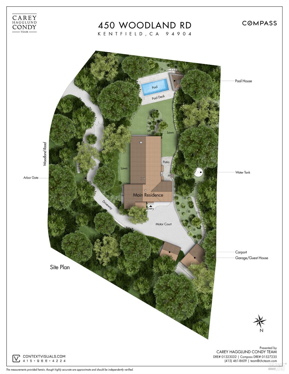 Detail Gallery Image 25 of 27 For 450 Woodland Rd, Kentfield,  CA 94904 - 4 Beds | 4 Baths