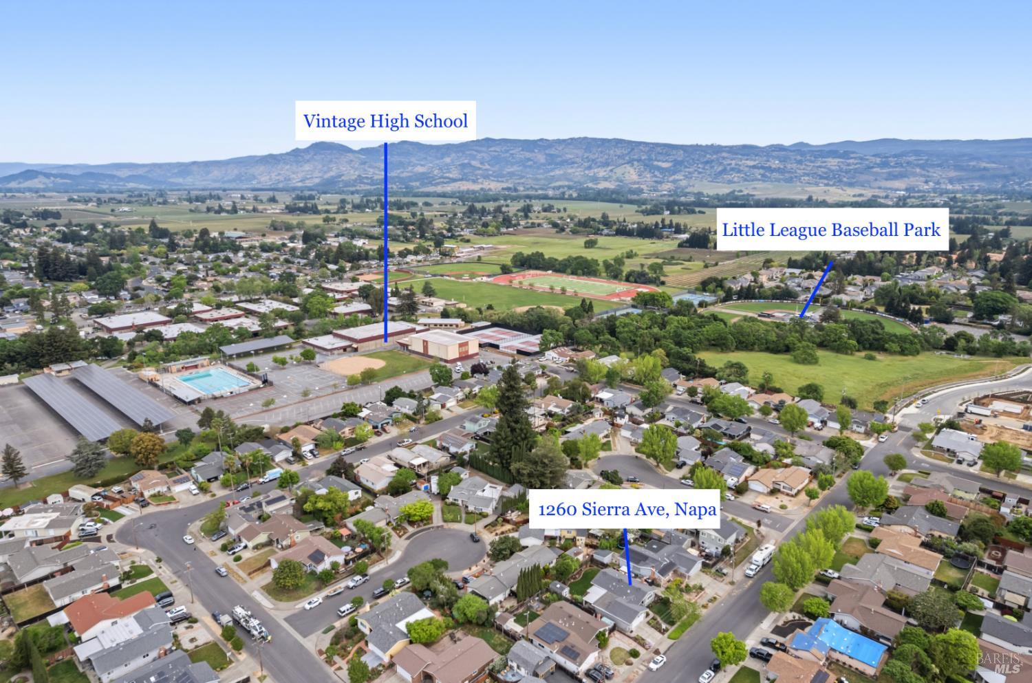 Detail Gallery Image 29 of 29 For 1260 Sierra Ave, Napa,  CA 94558 - 3 Beds | 2 Baths