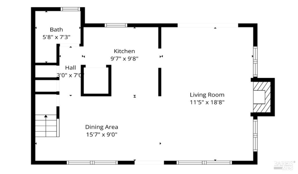 Detail Gallery Image 39 of 40 For 346 Piper St, Healdsburg,  CA 95448 - 2 Beds | 1/1 Baths