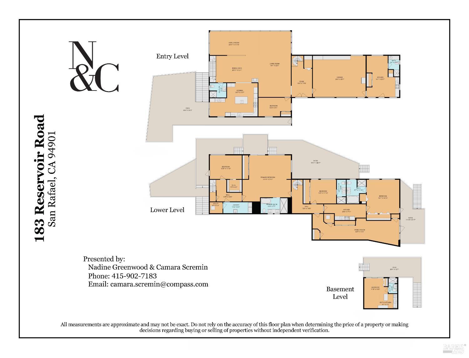 Detail Gallery Image 62 of 62 For 183 Reservoir Rd, San Rafael,  CA 94901 - 6 Beds | 6 Baths