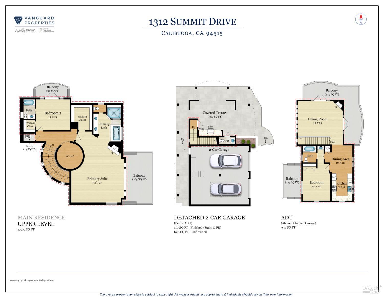Detail Gallery Image 53 of 54 For 1312 Summit Dr, Calistoga,  CA 94515 - 5 Beds | 5/3 Baths