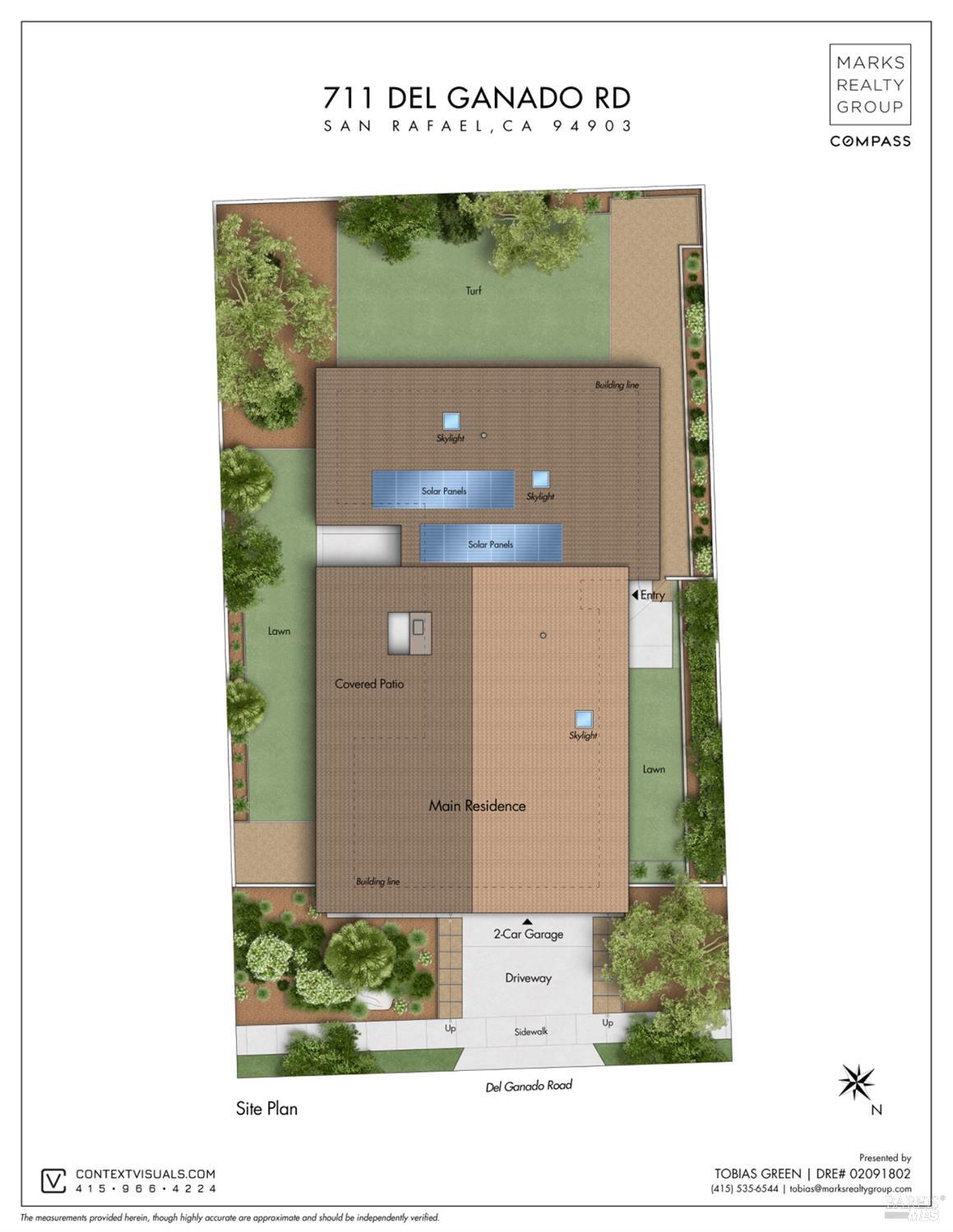 Detail Gallery Image 57 of 57 For 711 Del Ganado Rd, San Rafael,  CA 94903 - 4 Beds | 2 Baths