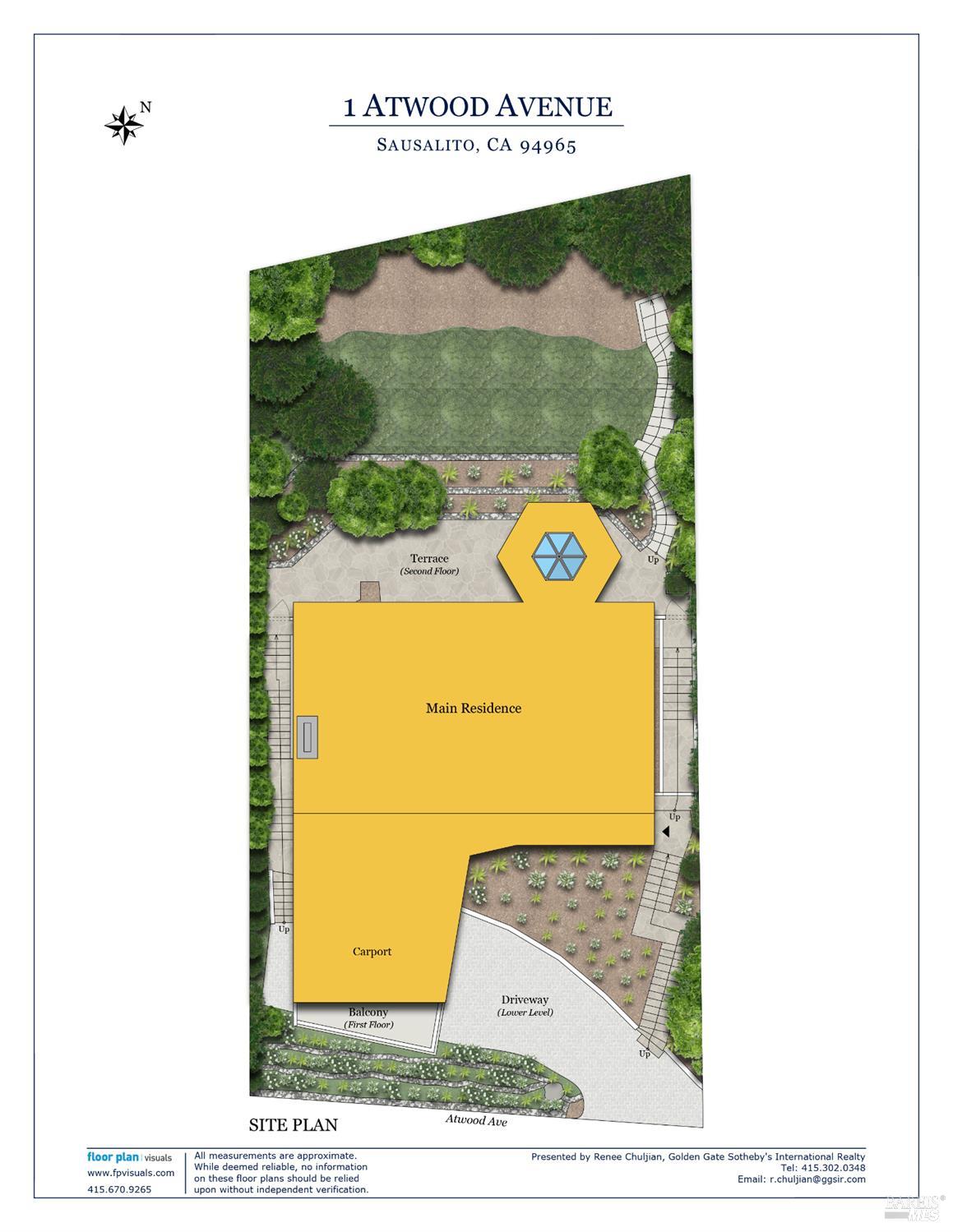 Detail Gallery Image 60 of 60 For 1 Atwood Ave, Sausalito,  CA 94965 - 4 Beds | 3 Baths