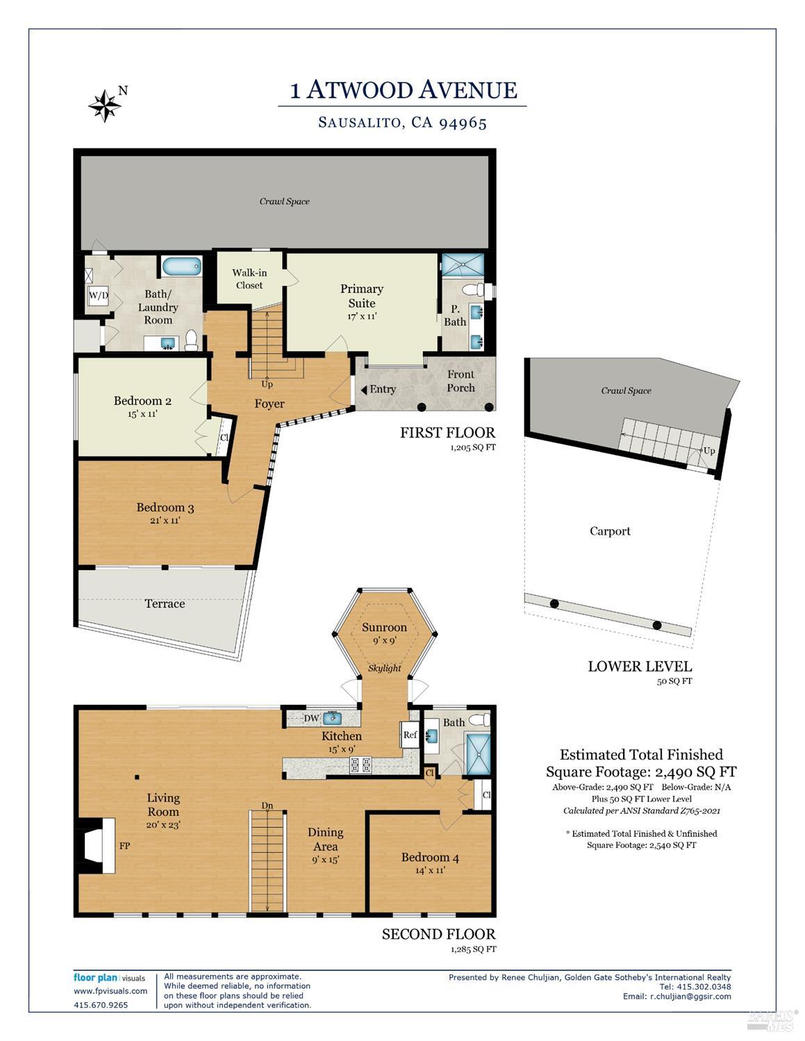 Detail Gallery Image 59 of 60 For 1 Atwood Ave, Sausalito,  CA 94965 - 4 Beds | 3 Baths