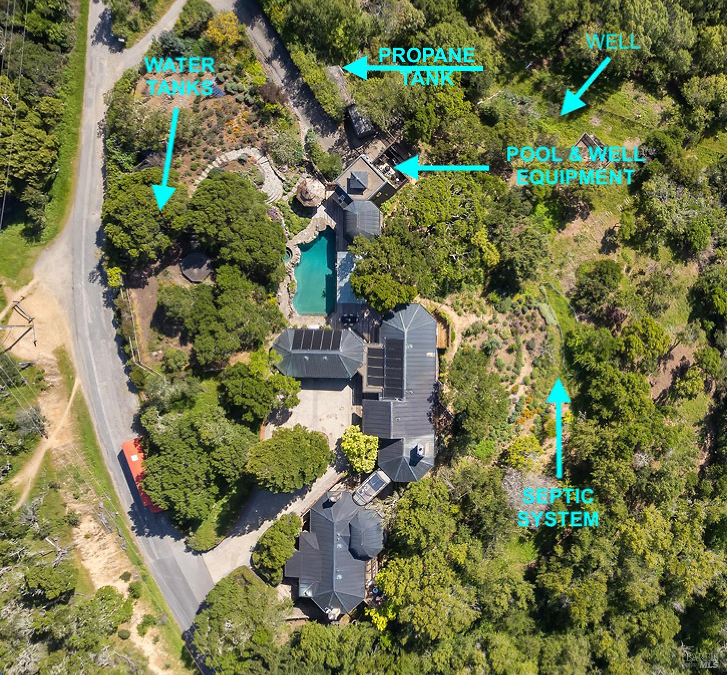 Detail Gallery Image 73 of 84 For 1100 Bayhills Dr, San Rafael,  CA 94903 - 5 Beds | 5/1 Baths