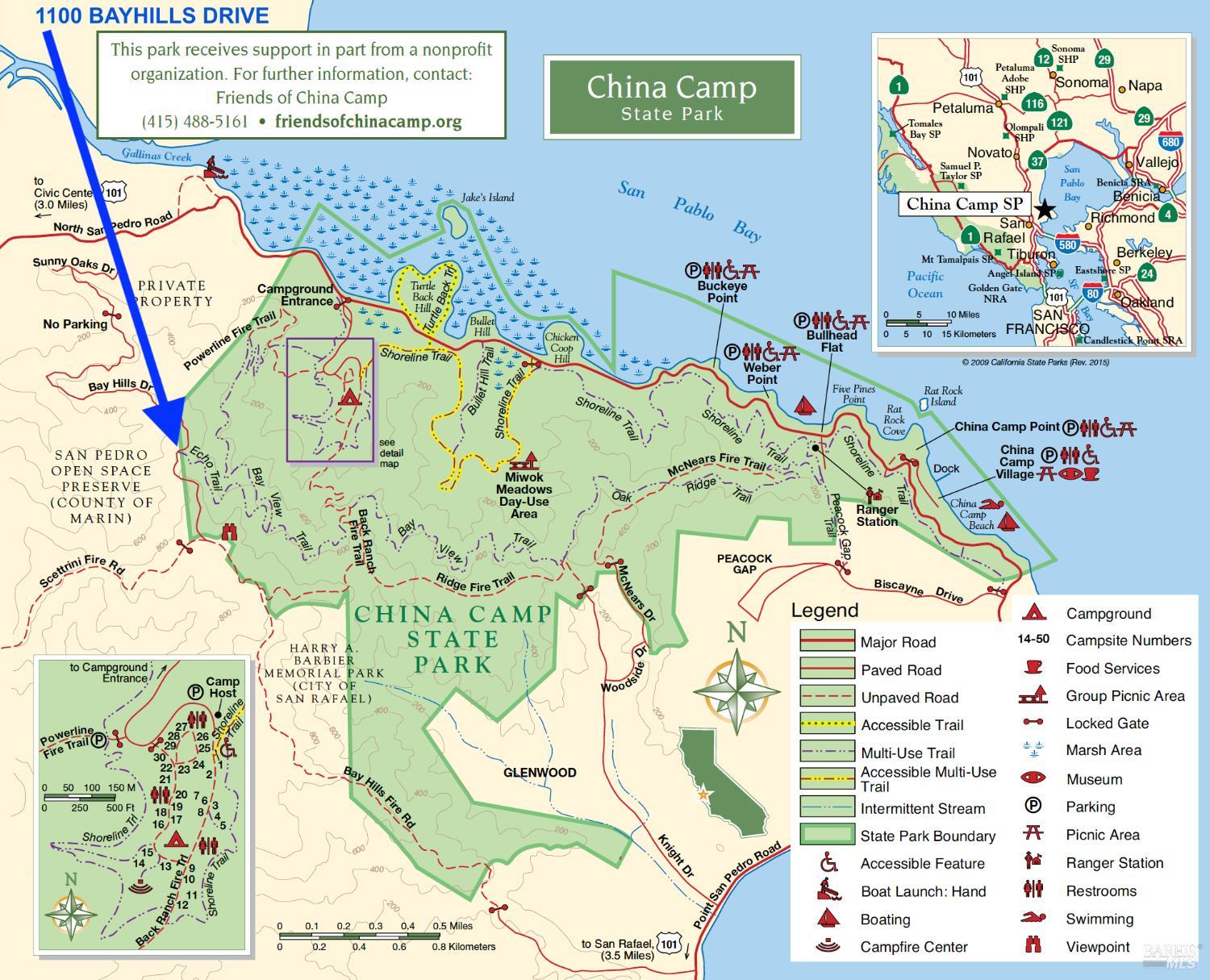 Detail Gallery Image 74 of 84 For 1100 Bayhills Dr, San Rafael,  CA 94903 - 5 Beds | 5/1 Baths