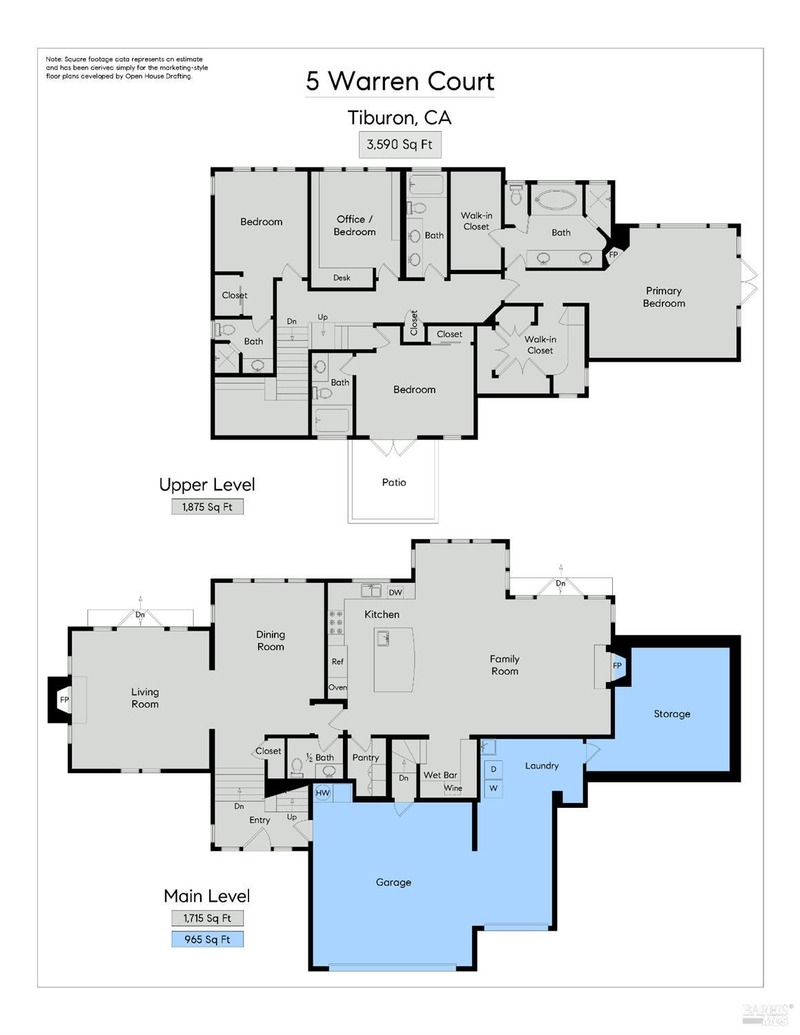 Detail Gallery Image 55 of 55 For 5 Warren Ct, Tiburon,  CA 94920 - 4 Beds | 4/1 Baths