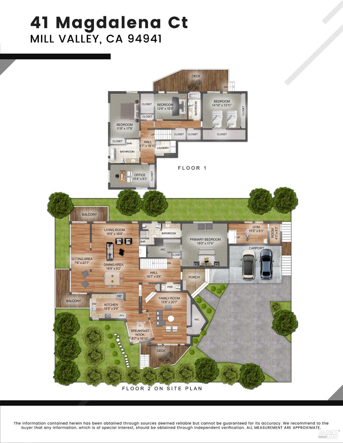 Detail Gallery Image 65 of 65 For 41 Magdalena Ct, Mill Valley,  CA 94941 - 5 Beds | 3/1 Baths